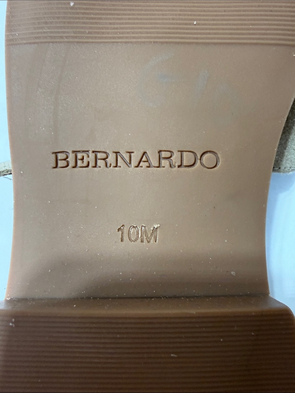 Bernardo Pippa Sand Leather Fisherman Sandals Women’s Size 10M - Picture 10 of 15